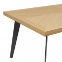 Table Fixe Randy Chêne/Noir