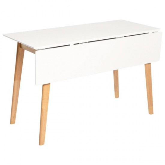 Table Ext. Tori Blanc/Chêne