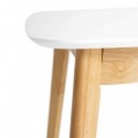 Table Ext. Kenna 140 Blanc/Chêne