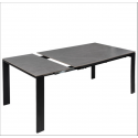 Table Ext. Janet 140 Gris/Noir