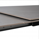 Table Ext. Janet 140 Gris/Noir