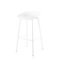 Tabouret haut ALENE blanc