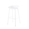 Tabouret haut ALENE blanc