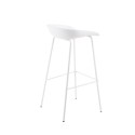 Tabouret haut ALENE blanc