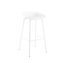 Tabouret haut ALENE blanc