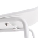Tabouret haut ALENE blanc