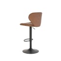 Tabouret Réglable PIPER Marron