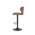 Tabouret Réglable PIPER Marron