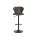 Tabouret Réglable PIPER Gris