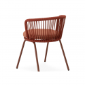Chaise d'extérieur VILMA terracotta