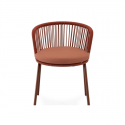 Chaise d'extérieur VILMA terracotta