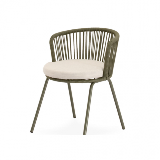 Chaise d'extérieur VILMA verte