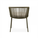 Chaise d'extérieur VILMA verte