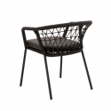 Chaise d'extérieur SOLENE grise