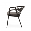 Chaise d'extérieur SOLENE grise