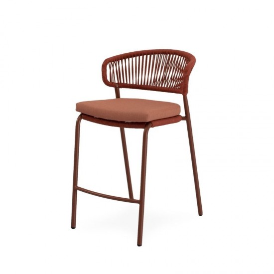 Tabouret d'extérieur RANDALL terracotta