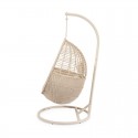 Fauteuil suspendu d'extérieur HANNOVER beige