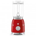 Blender en verre style 50's rouge