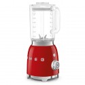 Blender en verre style 50's rouge