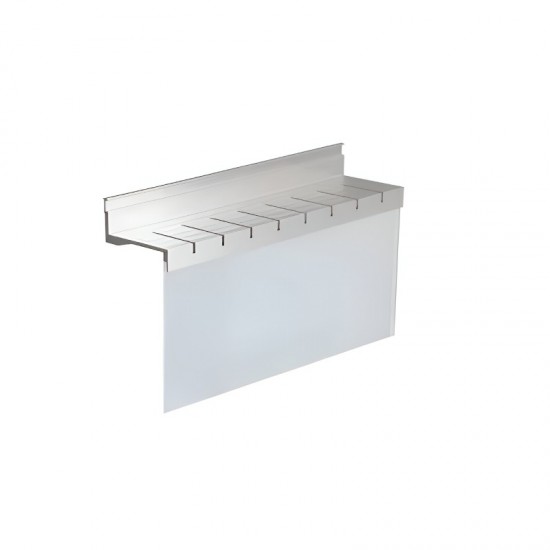 Porte-couteaux en Aluminium et Verre Linero Modern