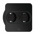 Module de Prises Twist 2 Rectangulaire Noir