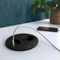 Module de Prises Twist 2 Rond Noir
