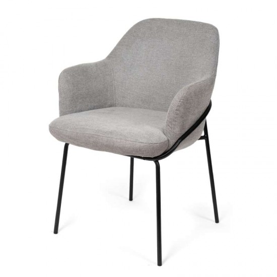 Chaise Abigail Gris Clair