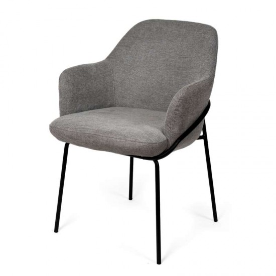 Chaise Abigail Gris Foncé