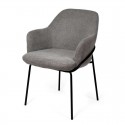 Chaise Abigail Gris Foncé