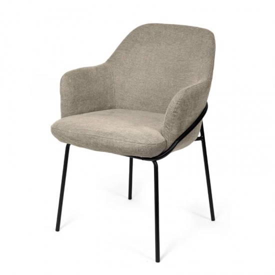 Chaise Abigail Taupe