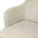 Chaise Abigail Beige avec Pied Beige