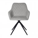 Chaise Amalia Gris Clair