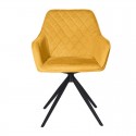 Chaise Amalia Moutarde
