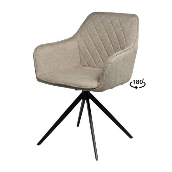 Chaise Amalia Taupe