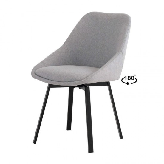 Chaise Amelie Gris Clair