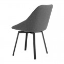 Chaise Amelie Gris Foncé