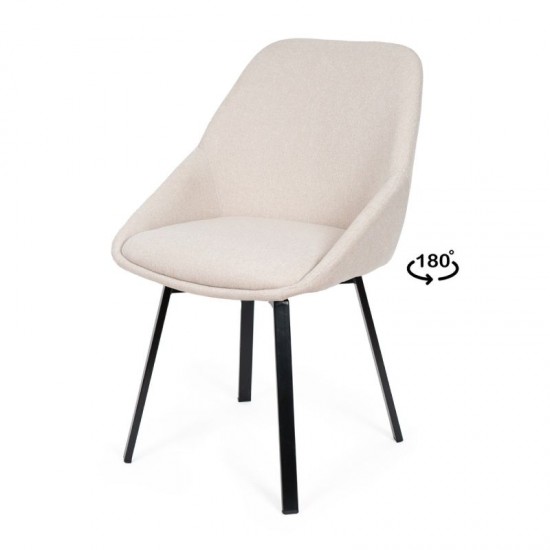 Chaise Amelie beige