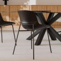 Chaise Diletta noire