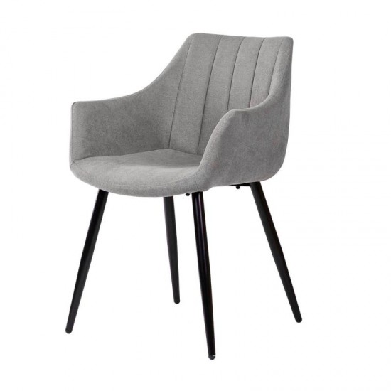 Chaise Fiona Gris Clair