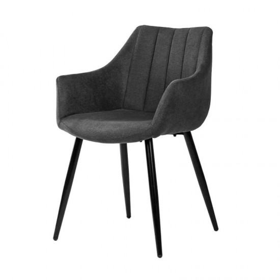 Chaise Fiona Gris Foncé