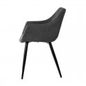 Chaise Fiona Gris Foncé