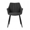 Chaise Fiona Gris Foncé