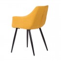 Chaise Fiona Moutarde