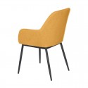 Chaise Isabella Moutarde Pied Noir