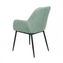 Chaise Isabella Menthe Pied Noir