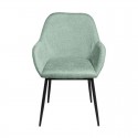 Chaise Isabella Menthe Pied Noir