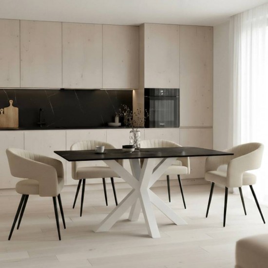 Chaise Kora beige