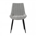 Chaise Mila Gris Clair