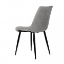 Chaise Mila Gris Clair