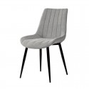 Chaise Mila Gris Clair